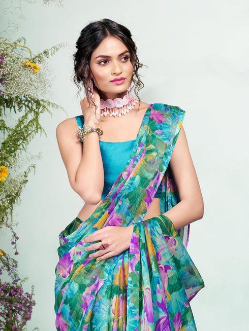 Vasthrlay Chiffon Saree
