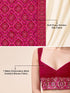 Vasthrlay Vichitra Embroidery Pink Ethnic Wear