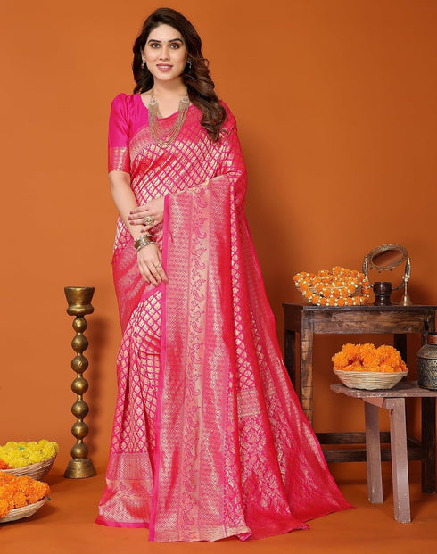 Vasthrlay Banarasi Kanjivaram Fashionable Az Ys Maliya Parent Ethnic Wear