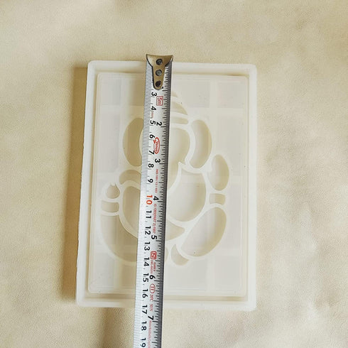 Polaris Fox Small Ganesh Frame Silicone Resin Mould 16 x 12 cm