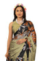Vasthrlay Fashion Chiffon Rhinstone Embellished Ethnic Wear