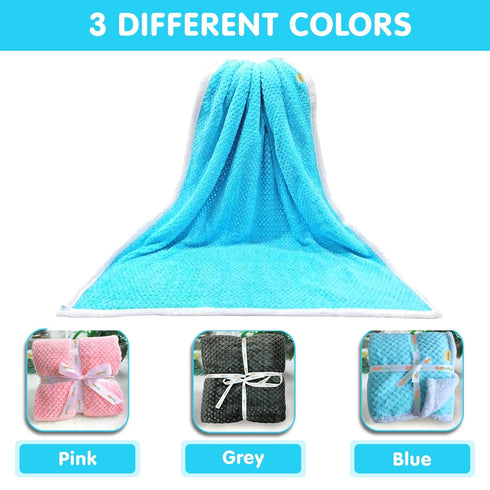 OYO BABY New Born Super Soft Baby Blanket Wrapper Sheet Cum Baby Blanket