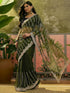 Vasthrlay Embroidery Scalloped Unstitched Pink Saree
