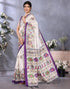Vasthrlay Printed Unstitched Saree Az Ya Shaadi