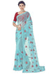 Vasthrlay Embroidery Firozi Ethnic Wear