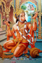 PRINTNET Lord Hanuman Wall Poster | HD God Poster for Room | Office | Pooja Mandir