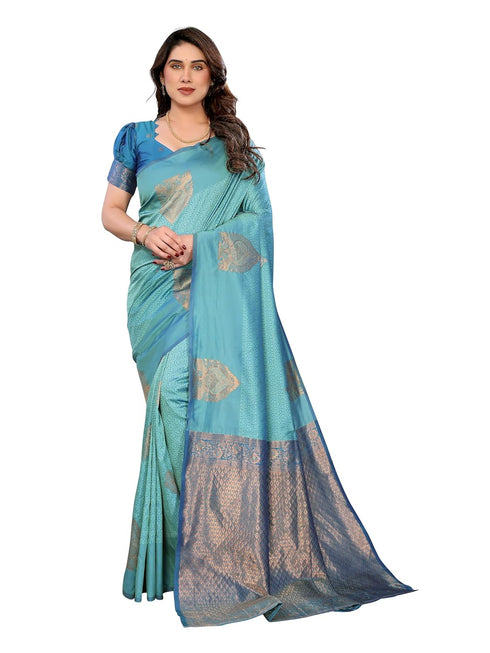 Vasthrlay Silk Unstitched Pink Dark Free Ethnic Wear