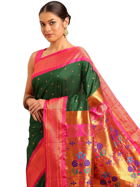 Vasthrlay Paithani Bottle Saree
