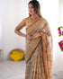 Vasthrlay Handloom Grey Green Traditional Saree