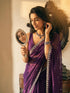 Vasthrlay Magenta Unstitched Saree