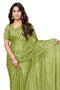 Vasthrlay Fashion Georgette Geometric Dusty Ethnic Wear