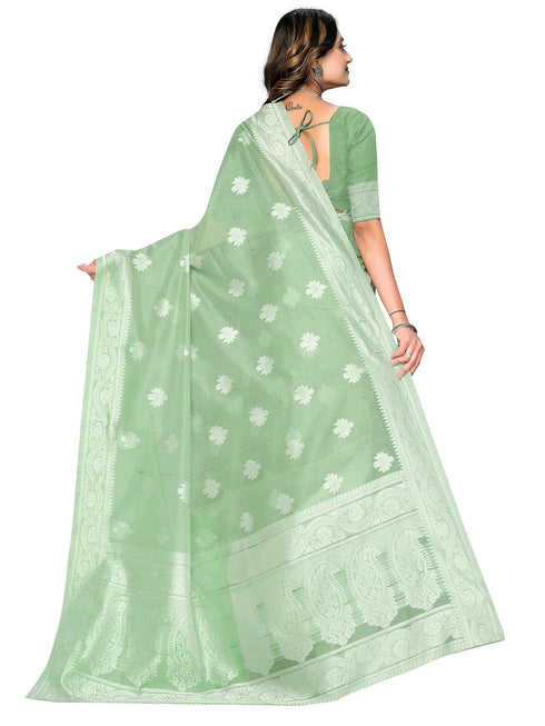 Vasthrlay Women's Banarasi Kanchipuram Saree