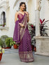 Vasthrlay Georgette Printed Orange Saree