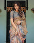 Vasthrlay Handloom Multicolor Saree