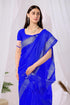 VasthrlayUnstitched Double Line Orange Free Ethnic Wear