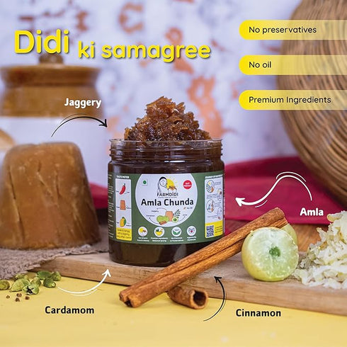 FarmDidi Aavla Murabba with Jaggery