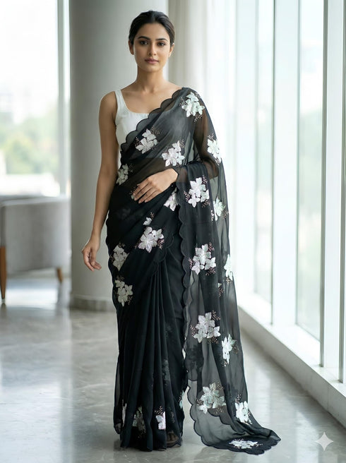 Vasthrlay Unstitched Saree