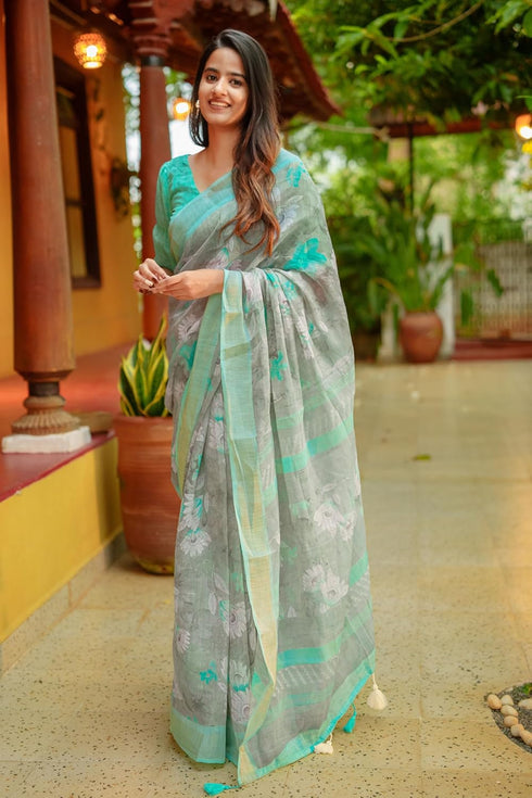 Vasthrlay Fashion Cotton Printed Ethnic Wear