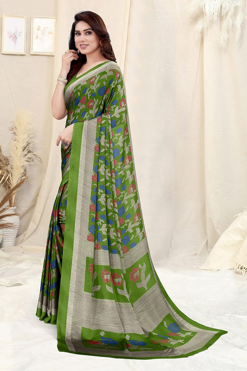 Vasthrlay Fashion Chiffon Printed Ethnic Wear