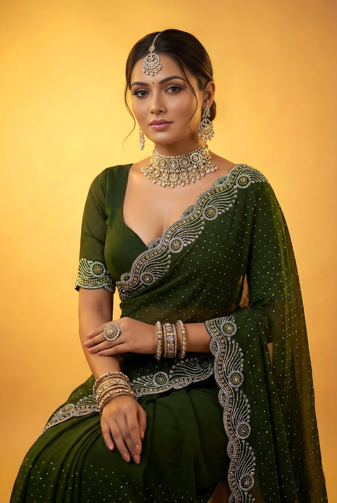 Vasthrlay Unstitched Saree