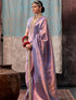 Vasthrlay Kanjivaram Unstitched Occasions Luxurious Saree