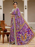 Vasthrlay Womens Printed Unstitched Beige Saree