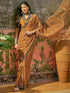 Vasthrlay Georgette Printed Blue Saree