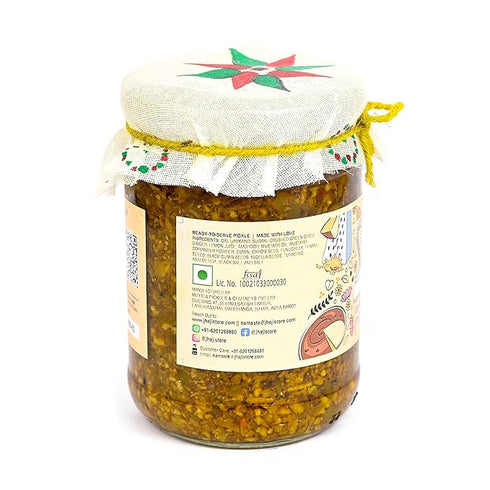JhaJi - Taste of Mithila Oal Ginger Chilli Mix Pickle