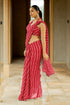 Vasthrlay Fashion Georgette Leheriya Printed Ethnic Wear