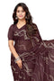 Vasthrlay Fashion Georgette Geometric Dusty Ethnic Wear