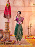 Vasthrlay Banarasi Weaving Navy Navy Blue Saree
