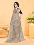 Vasthrlay Organza Printed Unstitched Saree