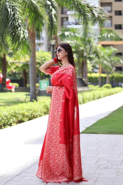 Vasthrlay Tussar Handloom Saree