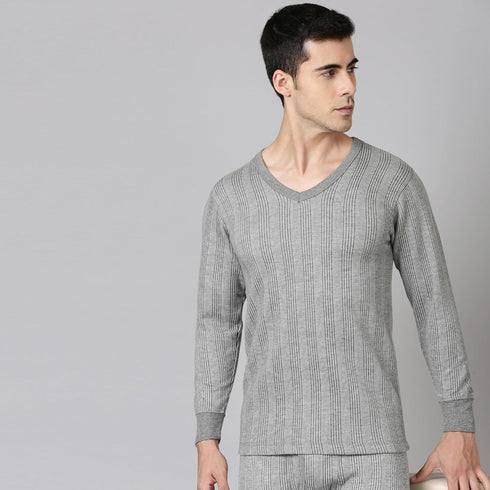 Dixcy Scott Men V Neck Long Sleeve