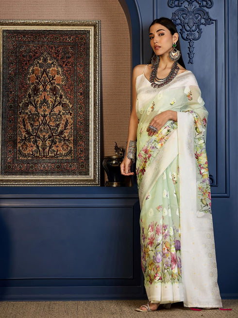 Vasthrlay Printed Unstitched Jt Ethnic Wear