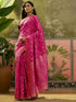 Vasthrlay Banarasi Weaving Unstitched Teal Saree