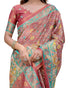 Vasthrlay Handloom Cotton Multicolour Saree