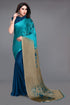 Vasthrlay Fashion Chiffon Printed Grey Ethnic Wear