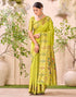 Vasthrlay Weaving Paithani Unstitched Pink Saree