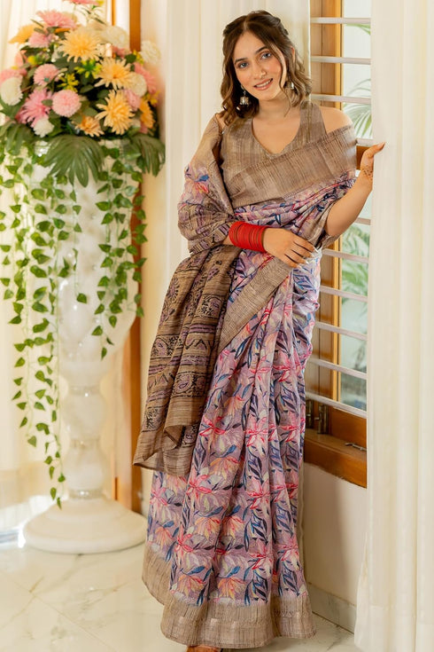 Vasthrlay Fashion Kalamkari Printed Ethnic Wear