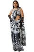 Vasthrlay Fashion Cotton Printed White Ethnic Wear