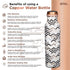 Pure Copper Water Bottle 1 Litre Leak Proof