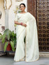 Vasthrlay Sequins Embroidery Black Saree