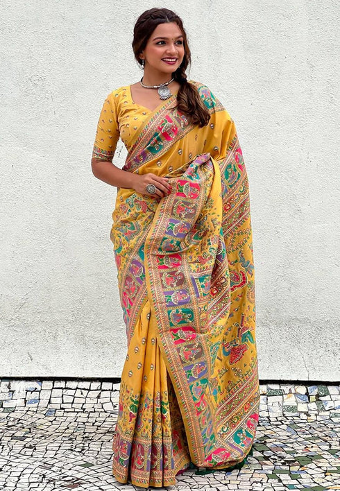 Vasthrlay Kashmiri Minakari Unstitched