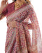 Vasthrlay Handloom Grey Green Traditional Saree