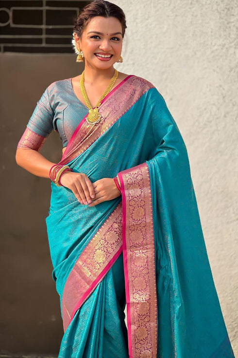 Vasthrlay Kanjivaram Handloom Blouse Ethnic Wear