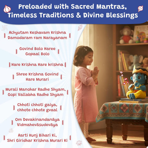 Wonder Buddy Divine Mantra Chanting Baby Krishna