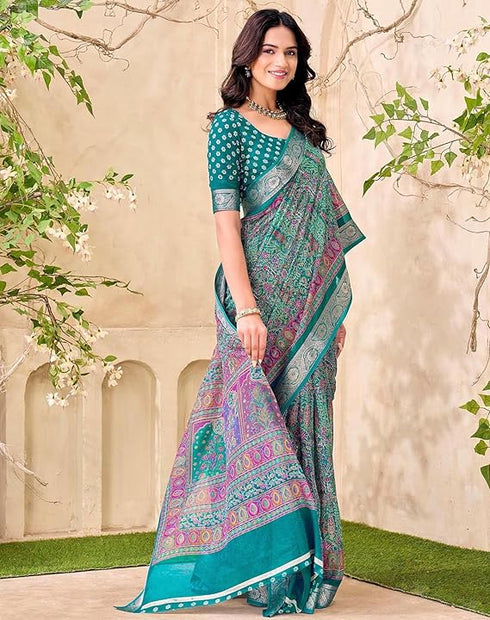 Vasthrlay Georgette Weaving Yellow Saree