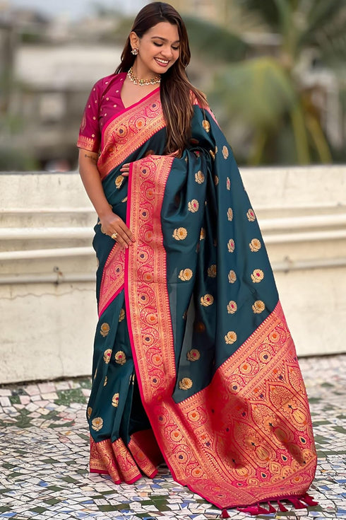 Vasthrlay Kanjivaram Unstitched Blouse Ethnic Wear