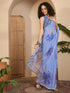 Vasthrlay Georgette Grey Saree